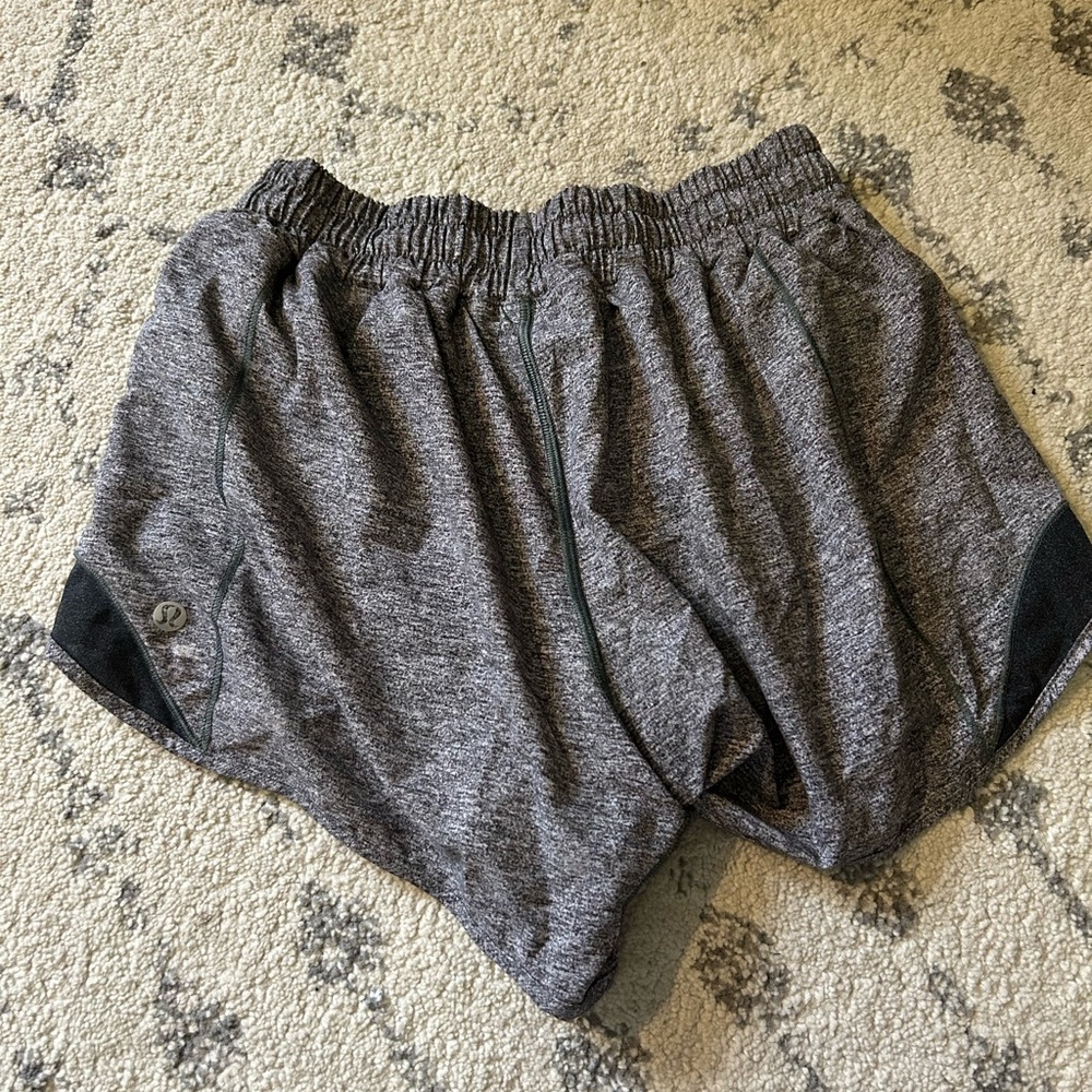 Grey lululemon shorts